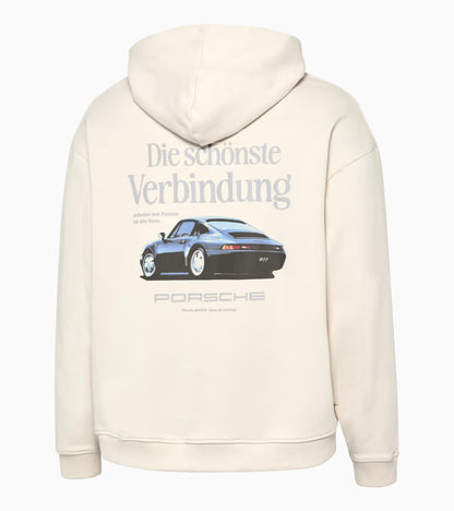 Sudadera retro con capucha - Comunidad de Fans de Porsche