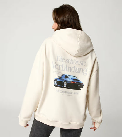 Sudadera retro con capucha - Comunidad de Fans de Porsche