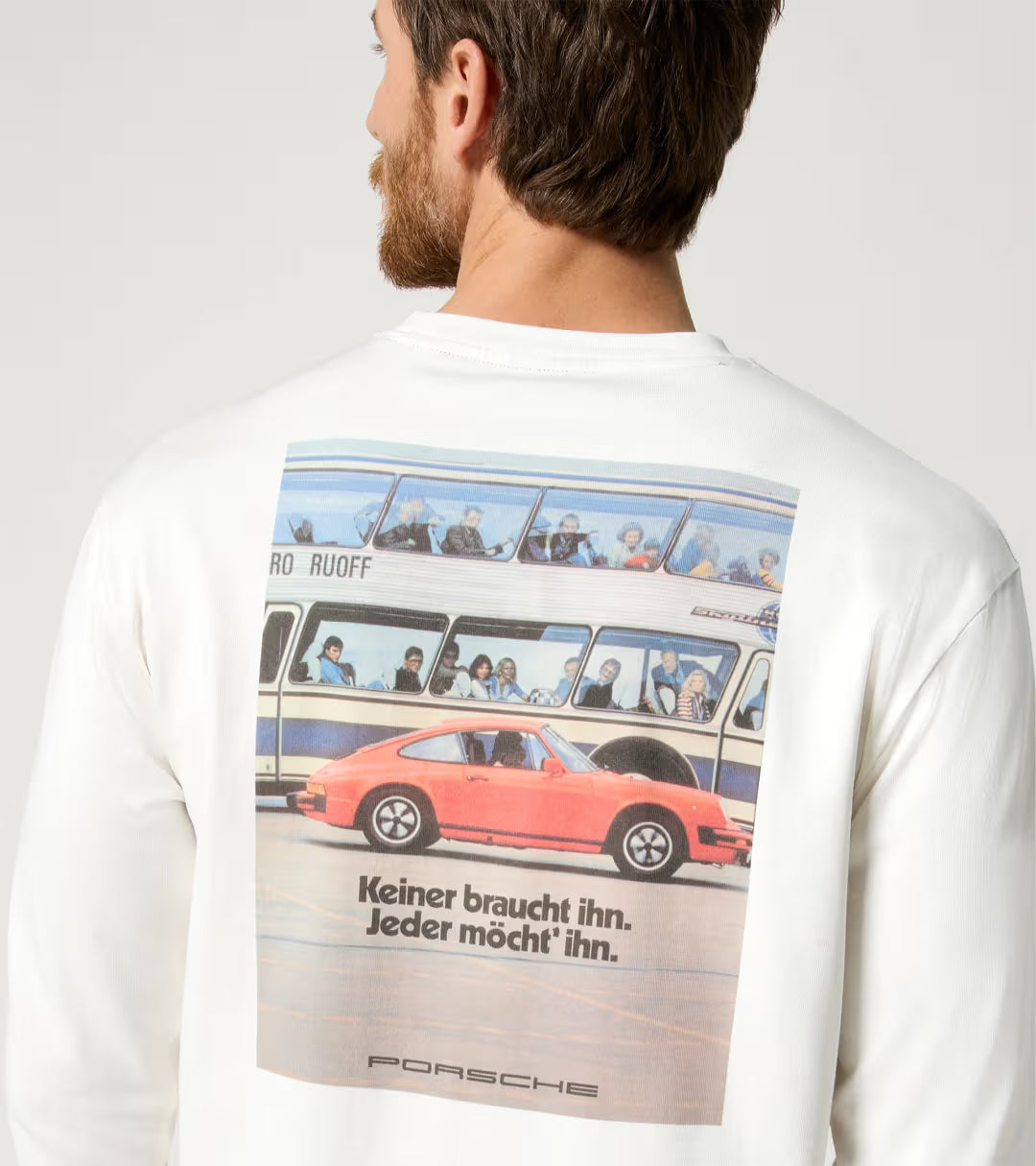 Camisa retro de manga larga - Comunidad de fans de Porsche