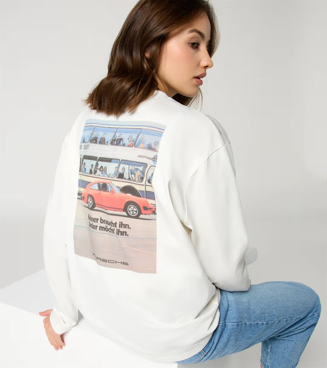 Camisa retro de manga larga - Comunidad de fans de Porsche